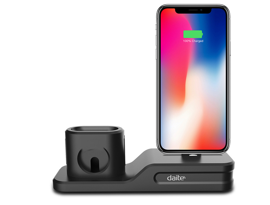 3-in-1 charging stand for iPhone, Airpods, and Apple Watch