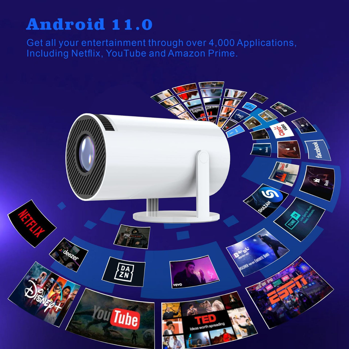 H713 Ultra High Definition 4K Projector Pro