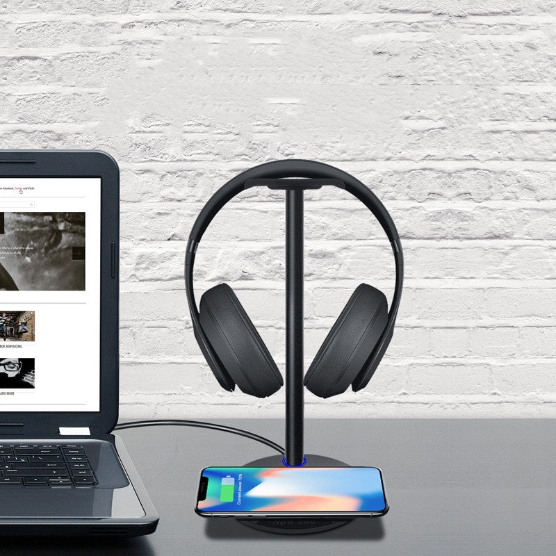 Wireless Charging Headset Stand