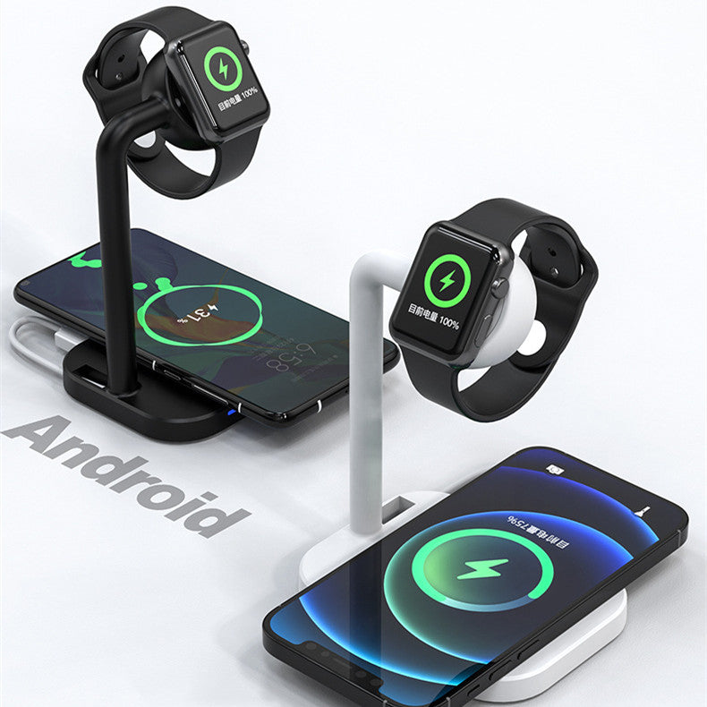 2 in 1 iPhone and Apple watch charging stand