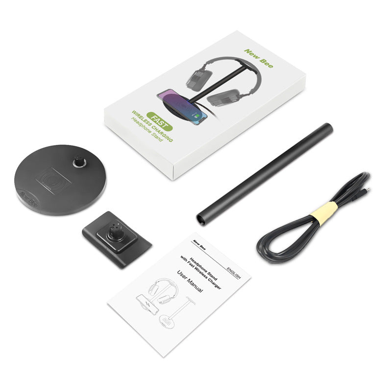 Wireless Charging Headset Stand