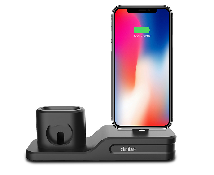 3-in-1 charging stand for iPhone, Airpods, and Apple Watch